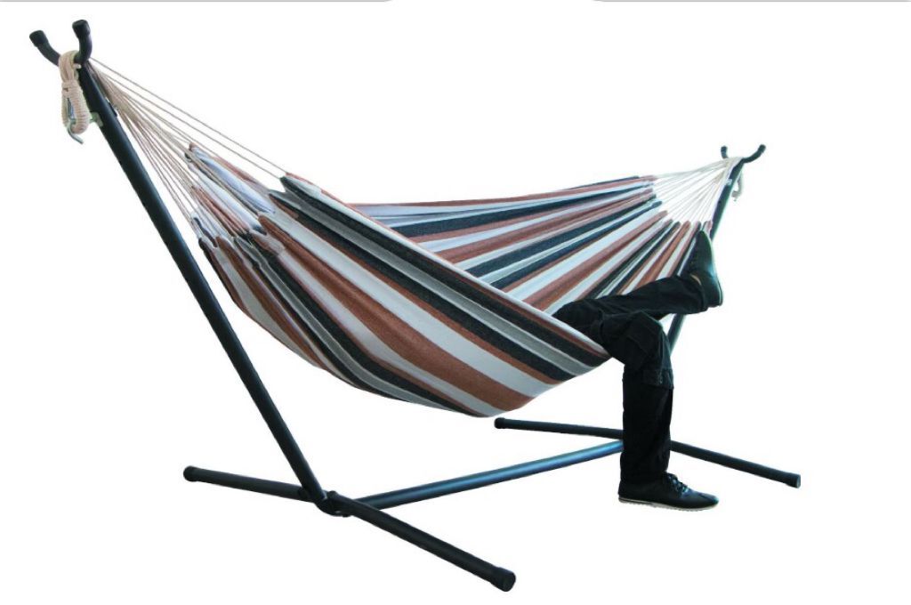 灰棕白条纹3（帆布）（无月牙棒）