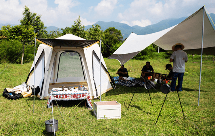 米黄色黑胶铝合金杆3