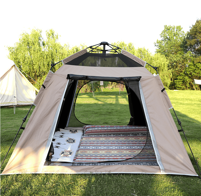 卡其色黑胶4（二门三窗）