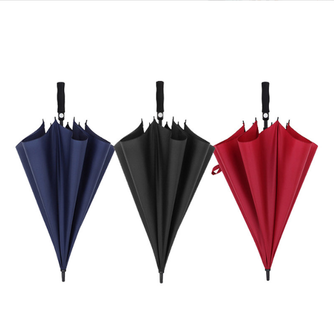 Large Strong Automatic Opening Business Single Layer Golf Umbrella 