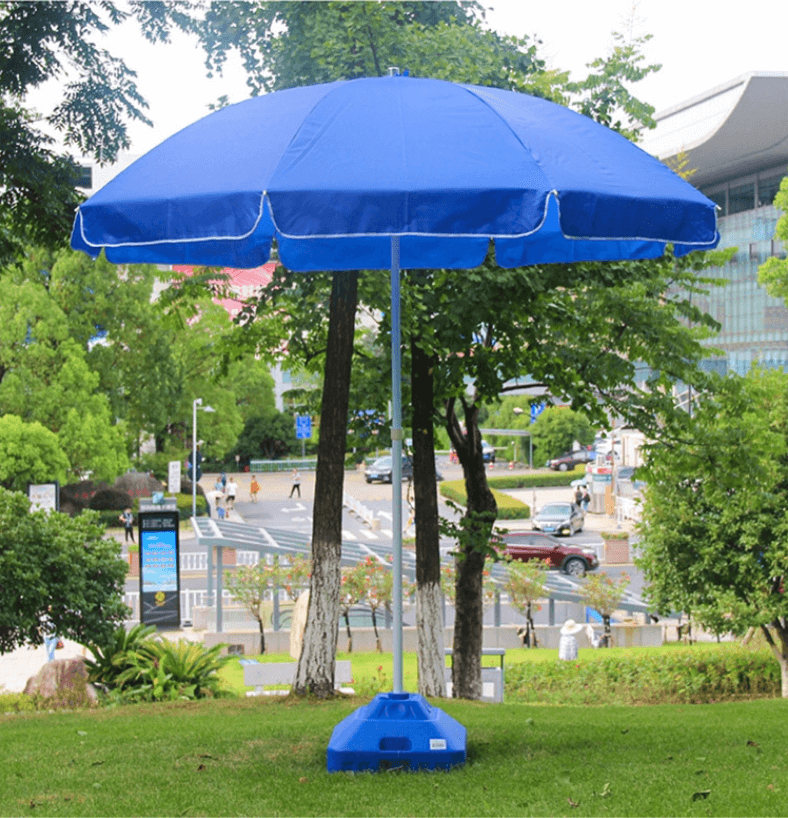 Custom Outdoor Advertising Oxford Fabric Beach Parasol Umbrella