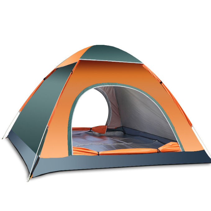 Outdoor Pop Up Portable Folding Hiking Traveling Camping Tent For 3-4 Persons 